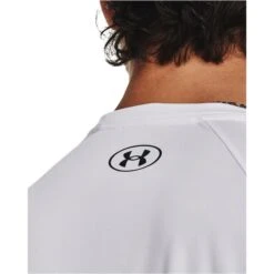 UNDER ARMOUR Men's UA Velocity Graphic Short-Sleeve Crew -Iron Stride Men Shop 2089155 101 alt4