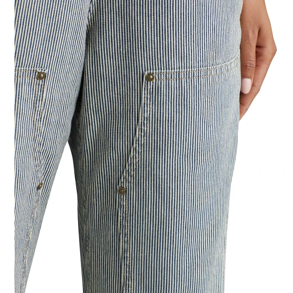 CARHARTT Women's 103042 Relaxed Fit Denim Railroad Stripe Bib Overall 8 CARHARTT Women's 103042 Relaxed Fit Denim Railroad Stripe Bib Overall - Image 8