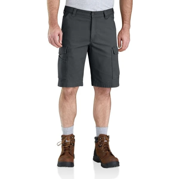 CARHARTT Men's 103542 Rugged Flex Relaxed Fit Canvas Cargo Work Shorts, Extended Sizes 3 CARHARTT Men's 103542 Rugged Flex Relaxed Fit Canvas Cargo Work Shorts, Extended Sizes - Image 3