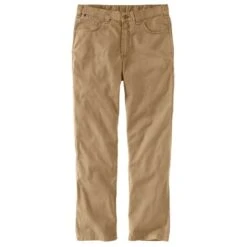 CARHARTT Men's 104204 Flame Resistant Rugged Flex Relaxed Fit Canvas 5-Pocket Work Pants
