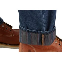CARHARTT Men's 104942 Relaxed Fit Flannel-Lined 5-Pocket Jeans -Iron Stride Men Shop 2089892 439 alt4