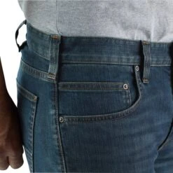 CARHARTT Men's 104960 Rugged Flex Relaxed Fit Low Rise 5-Pocket Tapered Jeans 9 CARHARTT Men's 104960 Rugged Flex Relaxed Fit Low Rise 5-Pocket Tapered Jeans -Iron Stride Men Shop 2089896 441 alt4