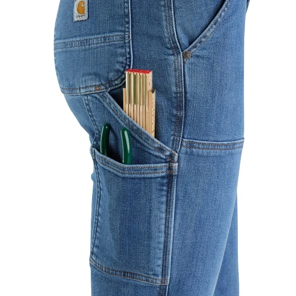 CARHARTT Women's 105110 Rugged Flex Relaxed Fit Double-Front Jean 7 CARHARTT Women's 105110 Rugged Flex Relaxed Fit Double-Front Jean - Image 7
