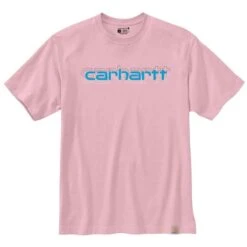 CARHARTT Men's 105709 Loose Fit Heavyweight Short-Sleeve Logo Graphic Tee