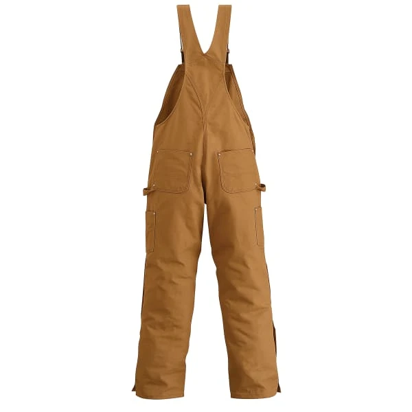 CARHARTT Men's R37 Loose Fit Firm Duck Bib Overall, Extended Sizes 2 CARHARTT Men's R37 Loose Fit Firm Duck Bib Overall, Extended Sizes - Image 2