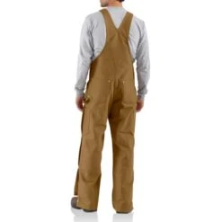CARHARTT Men's R37 Loose Fit Firm Duck Bib Overall, Extended Sizes 9 CARHARTT Men's R37 Loose Fit Firm Duck Bib Overall, Extended Sizes -Iron Stride Men Shop 2090002 246 alt3