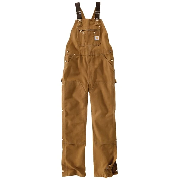 CARHARTT Men's R37 Loose Fit Firm Duck Bib Overall, Extended Sizes 1 CARHARTT Men's R37 Loose Fit Firm Duck Bib Overall, Extended Sizes